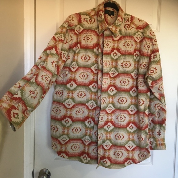 Club Room Other - Club room shirt lightweight jacket button up lightweight 100% cotton M N…